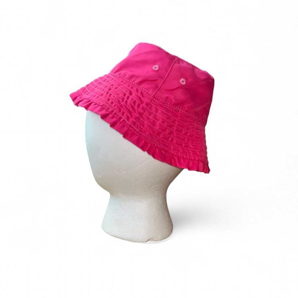 Pink Toddler Reversible Bucket Hat Size 12-18 Months